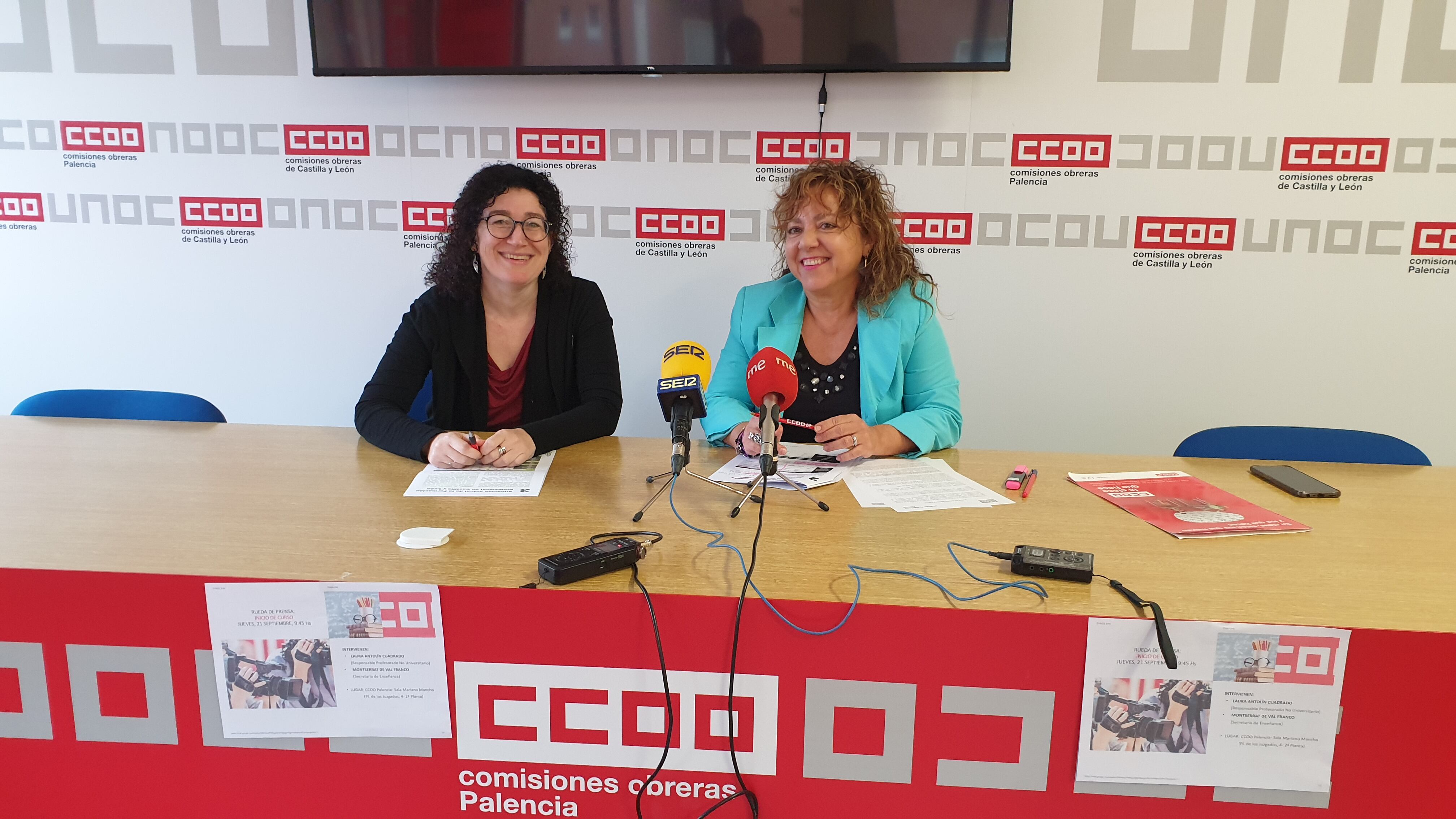 CCOO pide reducir la interinidad en el personal docente, reforzar la FP, y atender a la diversidad y a la salud mental del alumnado