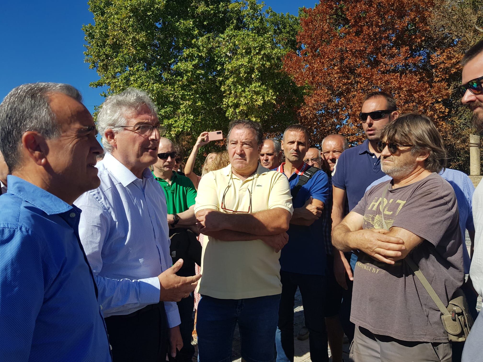 Reunión entre los alcaldes del Moncayo y el Gobierno de Aragón