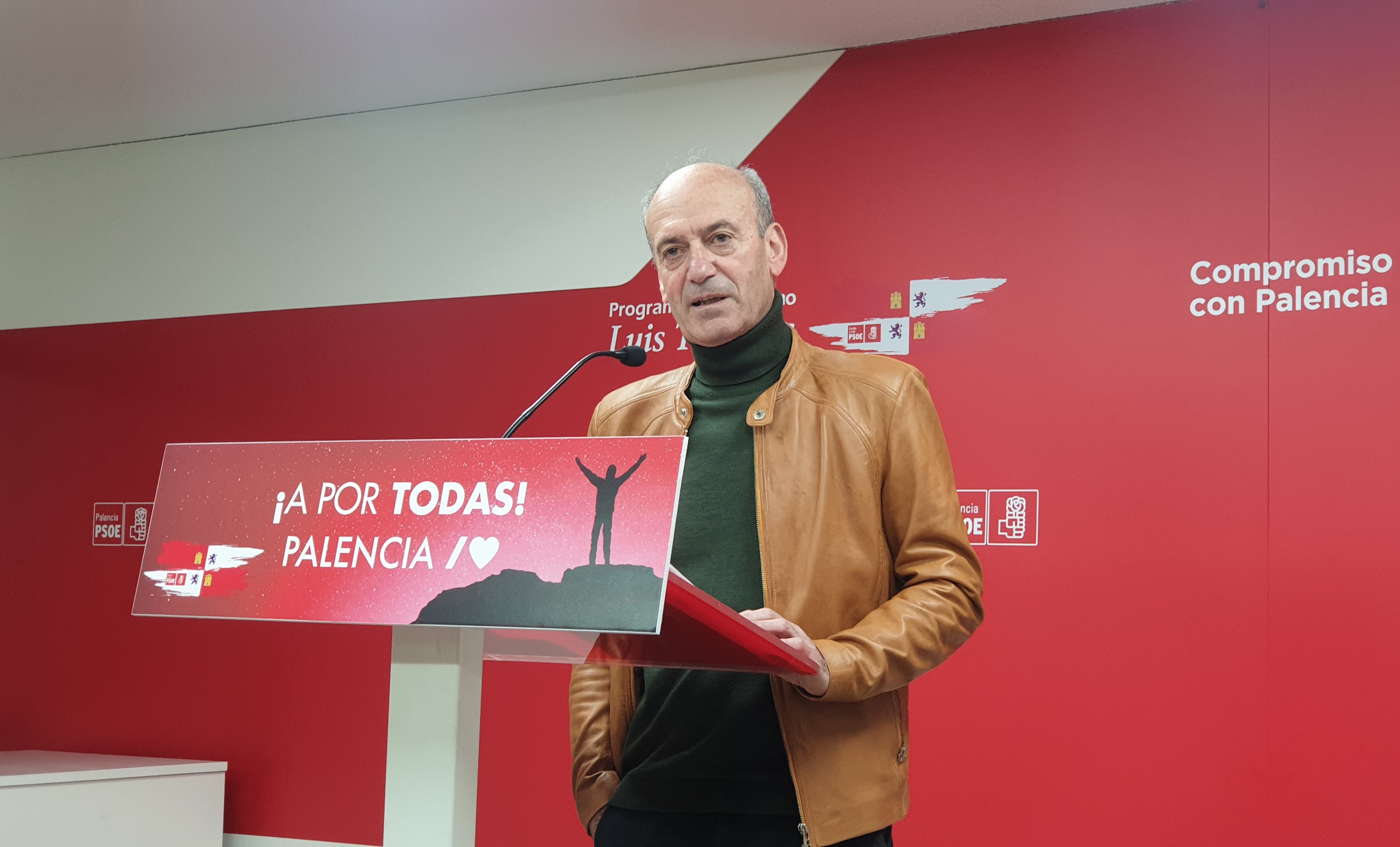 Abilio Fontaneda, portavoz del PSOE en el Ayuntamiento de Aguilar de Campoo