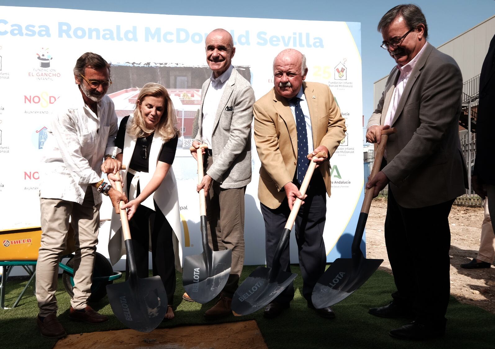 Primera Piedra para la construcción de la futura Casa Ronald McDonald Sevilla