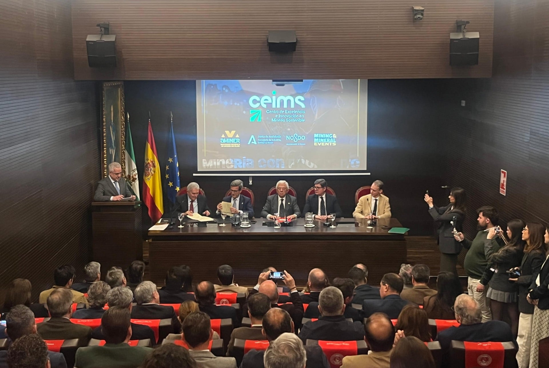 Aminer presenta el Centro de Excelencia e Innovación en Minería Sostenible