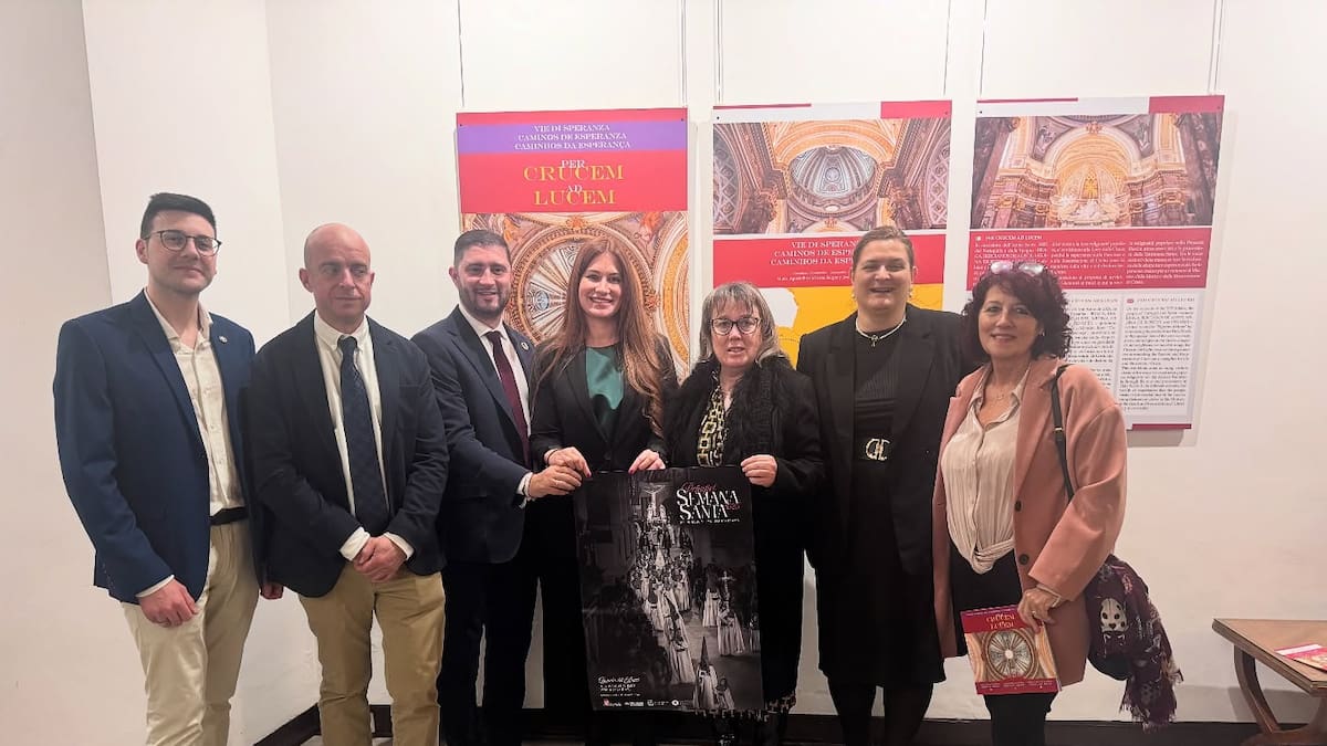 La Semana Santa de Peñafiel se da a conocer en Roma