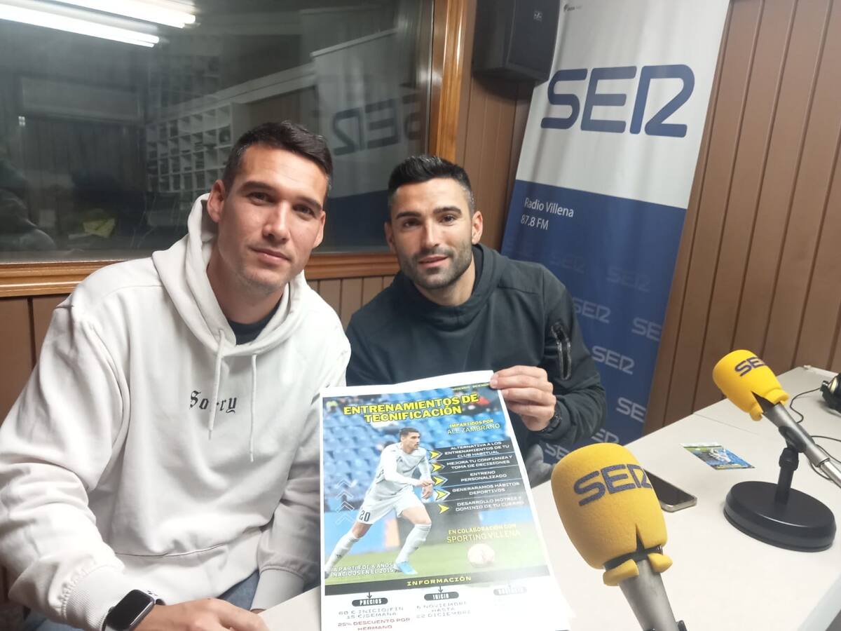 El Sporting Villena organiza unos entrenamientos de tecnificación con el futbolista Alejandro Zambrano