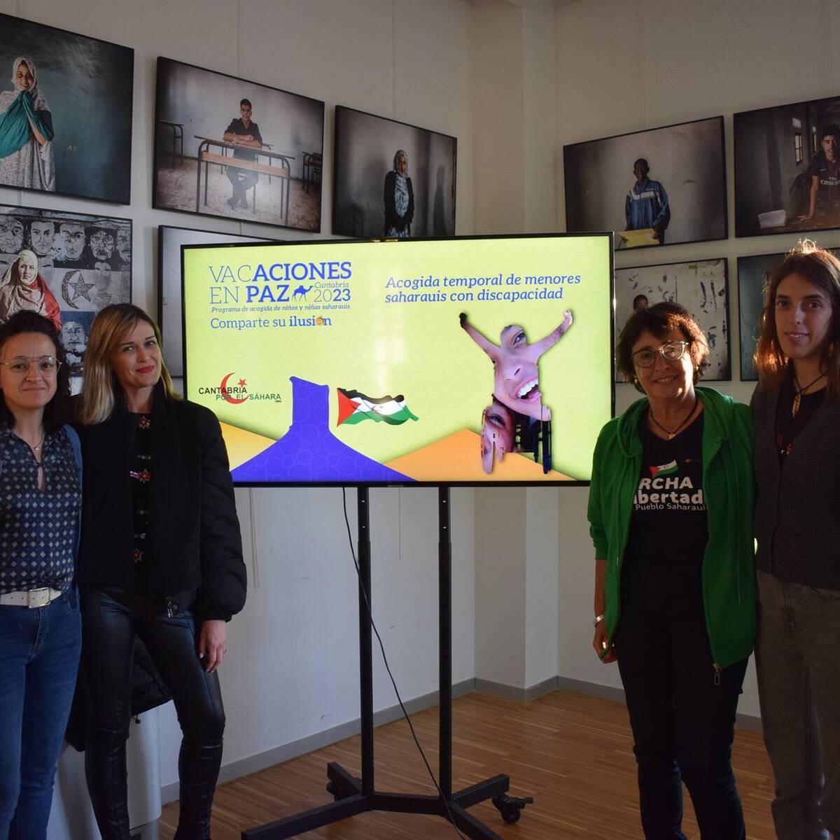 El albergue de Boo acogerá este verano a 15 niños saharauis con discapacidad