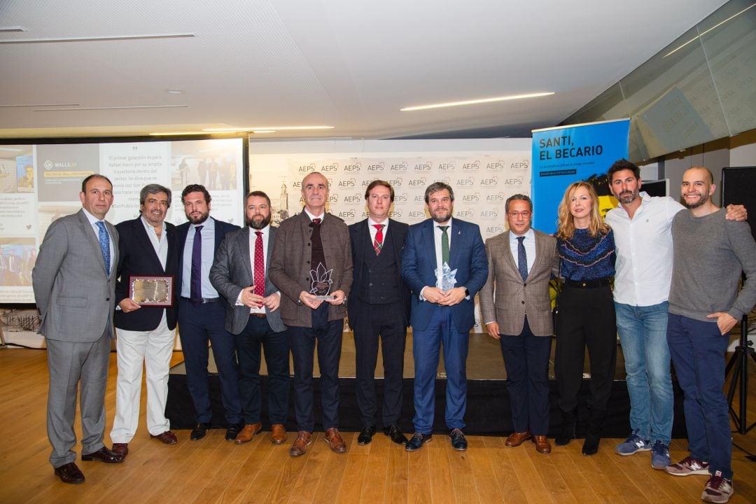 Galardonados con los premios de la AEPS