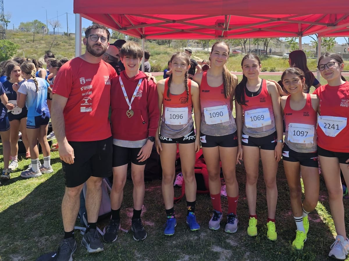 Triple podio del CAPET en el Provincial Sub-14 de pruebas combinadas