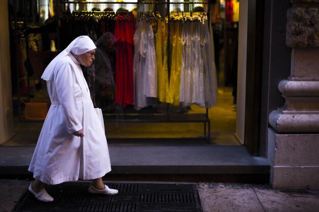 Instante cotidiano fotografiado en Verona.