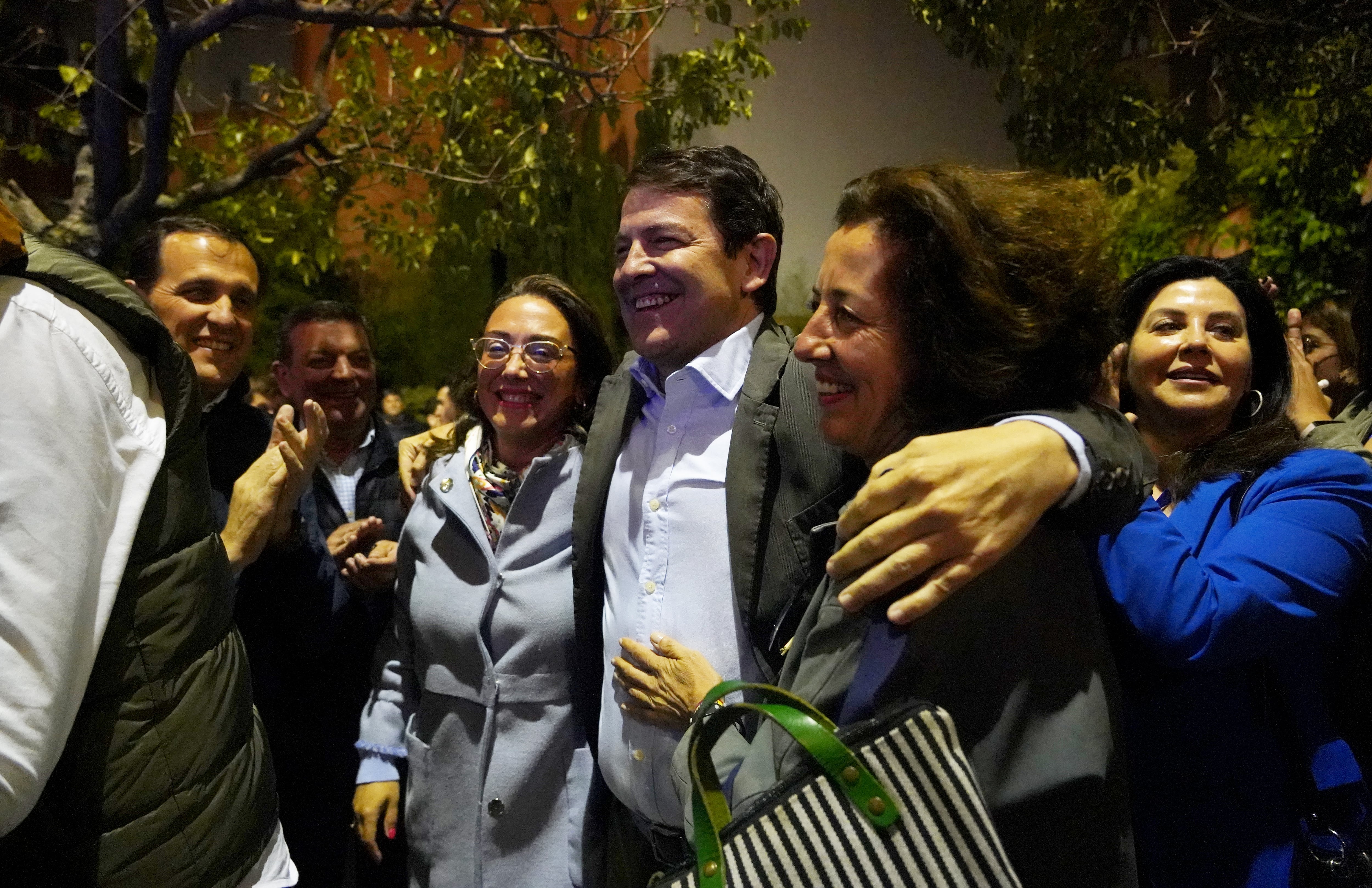 Celebración del Partido Popular de Castilla y León tras conocer el resultado de las Elecciones Europeas