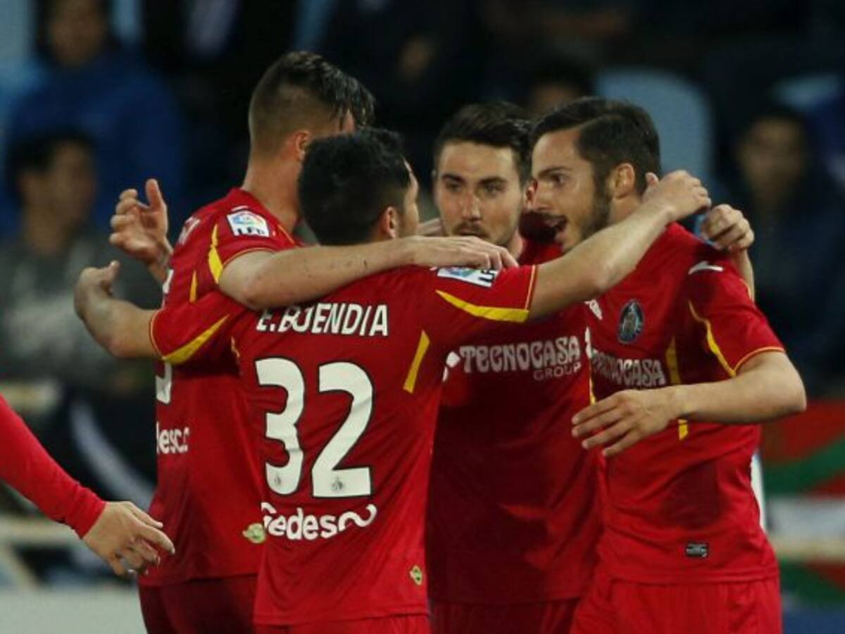 El Getafe toma oxígeno en Anoeta