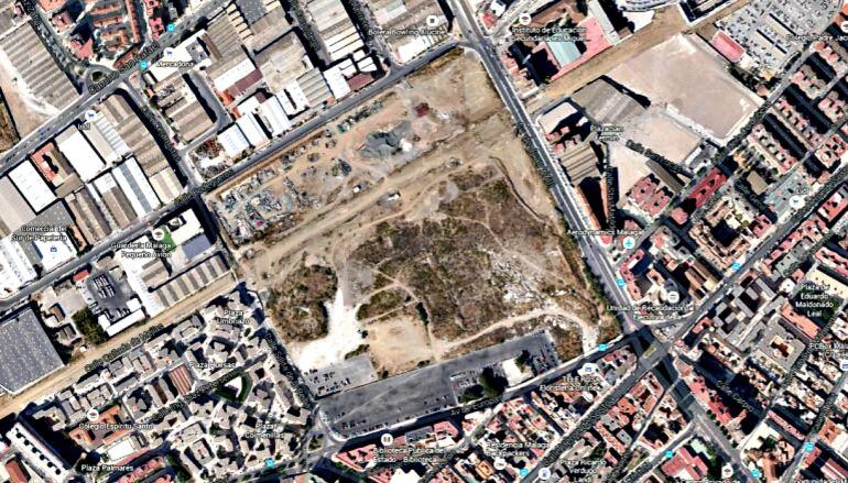 Terrenos de Repsol, junto a Juan XIII