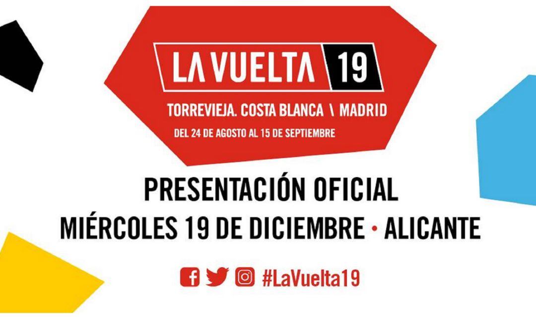 Cartel de la presentación de la próxima edición de la ronda nacional.