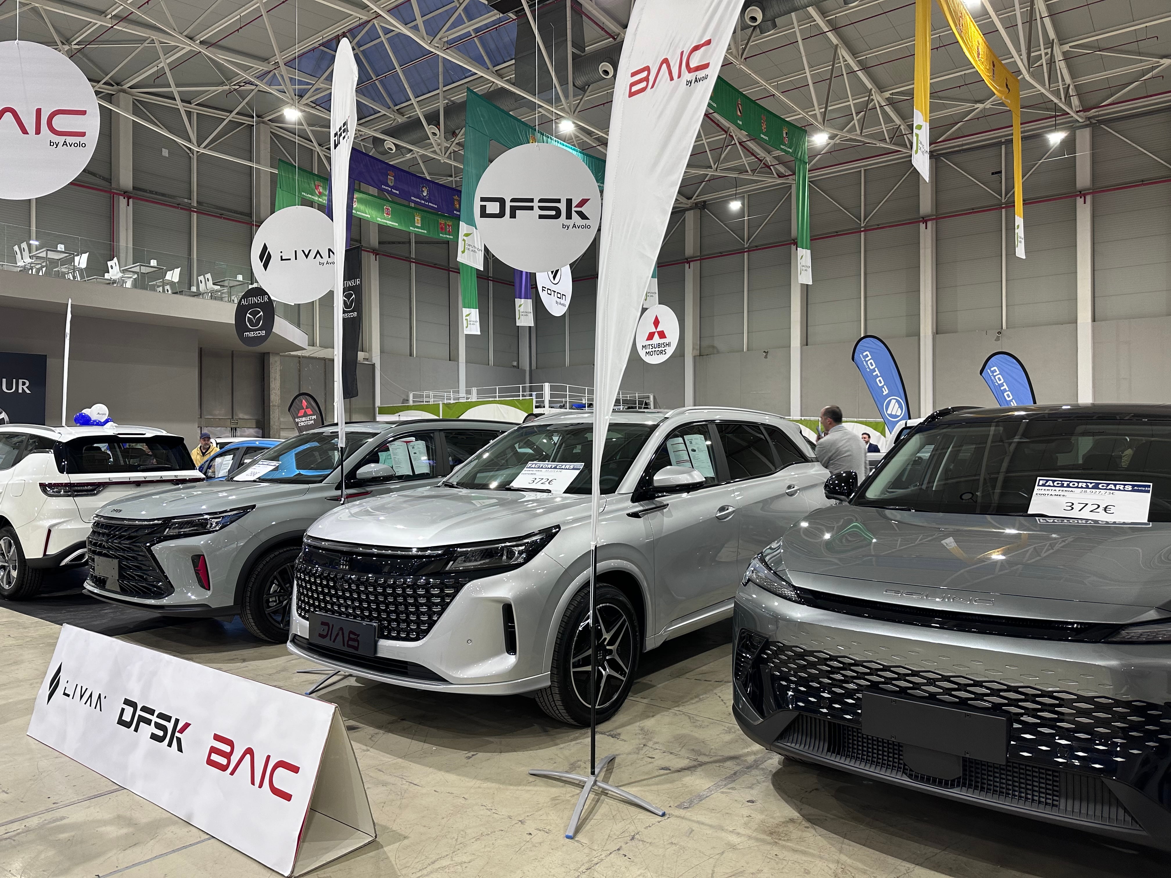 Las nuevas marcas BAIC, LIVAN, DFSK y FOTON llegan a Jaén de la mano de Grupo Ávolo junto al nuevo Audi Q3