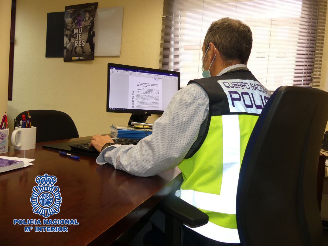 La Policía Nacional detiene a dos personas como presuntos autores de dos delitos de simulación de delito y denuncia falsa