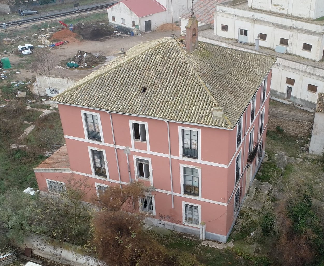 Fotografía del edificio del Hospitalillo de Tarancón (Cuenca)