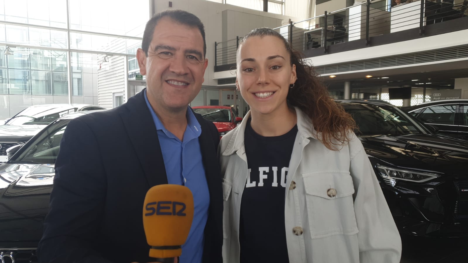 Fran Serrejón y Noelia Montoro