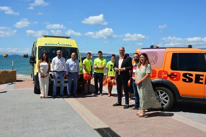 Presentación del dispositivo de playas