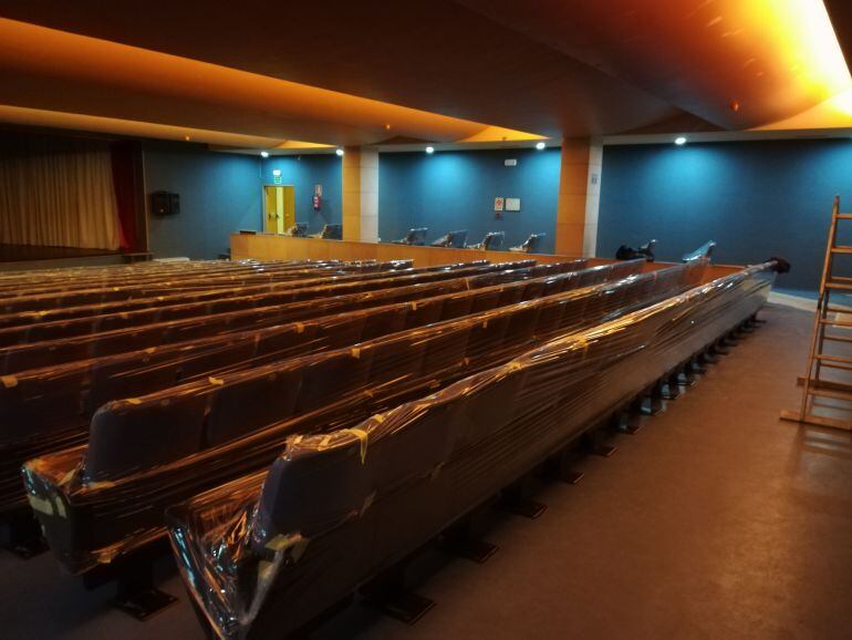 El auditorio de la Casa de Cultura cierra por obras desde esta semana