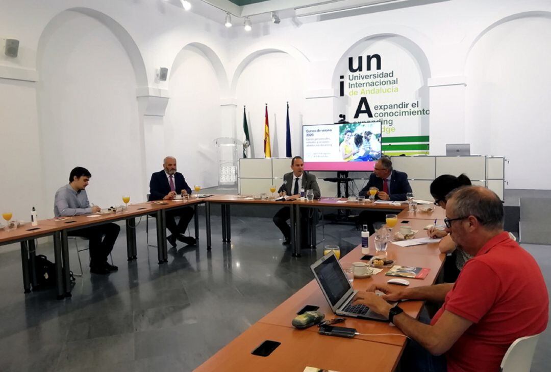 Presentación a los medios de la oferta de cursos de verano de la UNIA 2020.