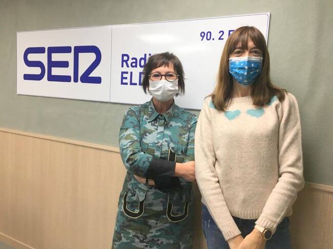 Vicenta Tortosa y Juana Requena, gerente y directora médica Hospital Elda