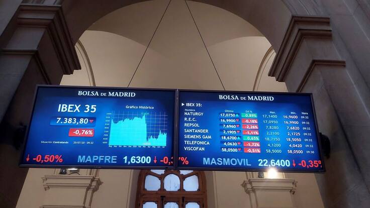 El ibex 35 pierde un 2% en la semana del "acuerdo histórico" europeo