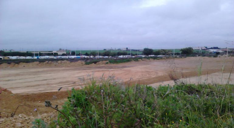 El yacimiento del Seminario sufrió un expolio a princpios de años por unas obras.