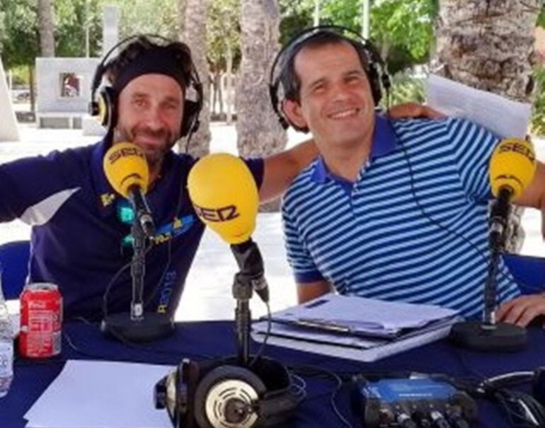 Miguel Angel López &quot;Big Mike&quot; en uno de los programas de Alicante Corre