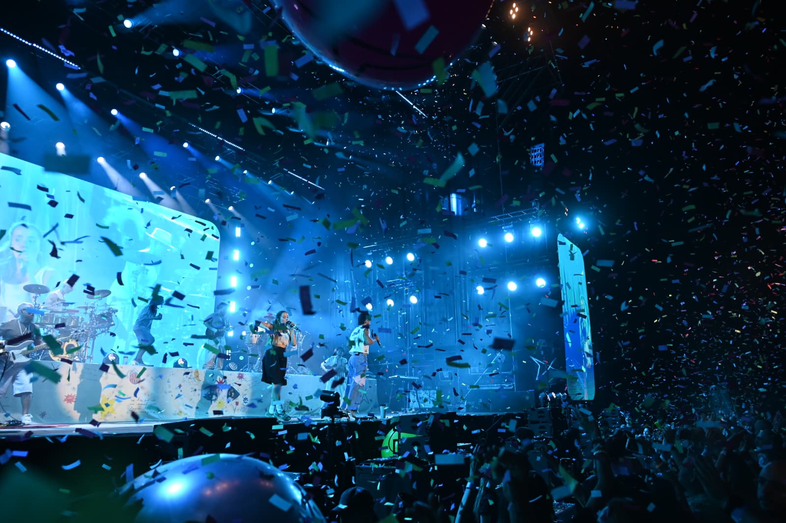 Recinto de conciertos en San Agustín 2025.