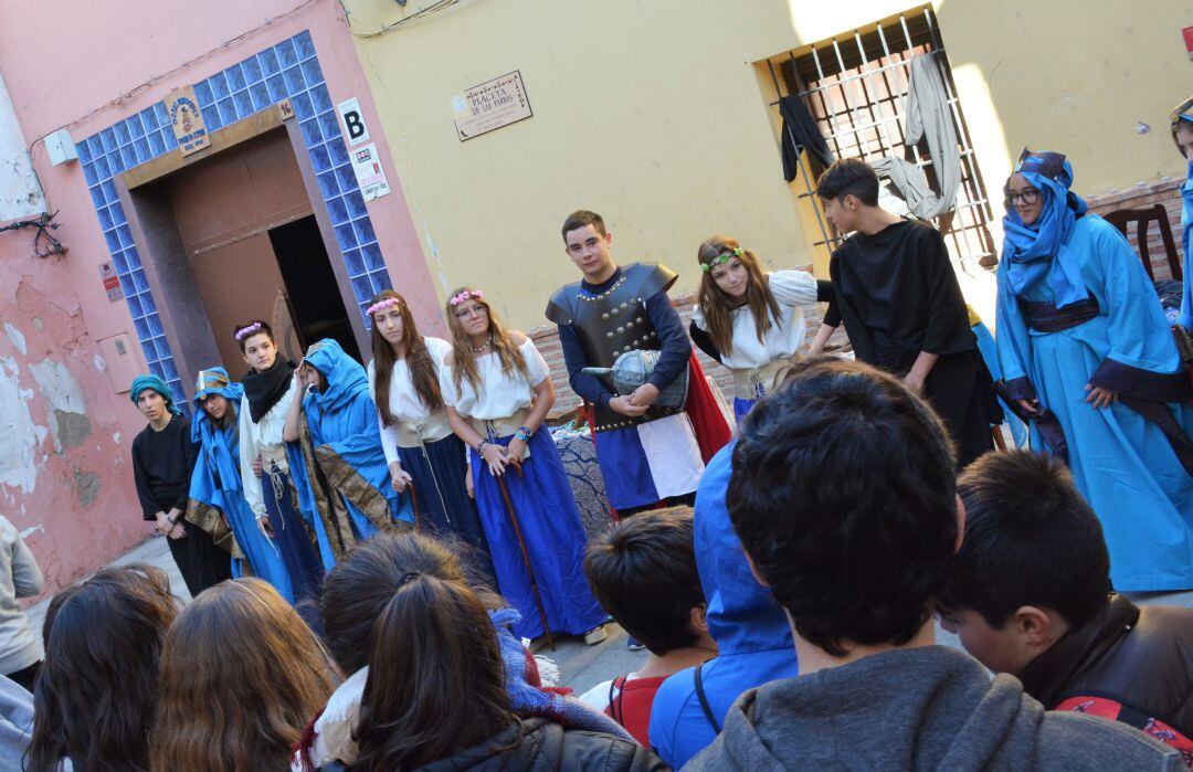 Una de las actividades teatrales de La llave de Elda 