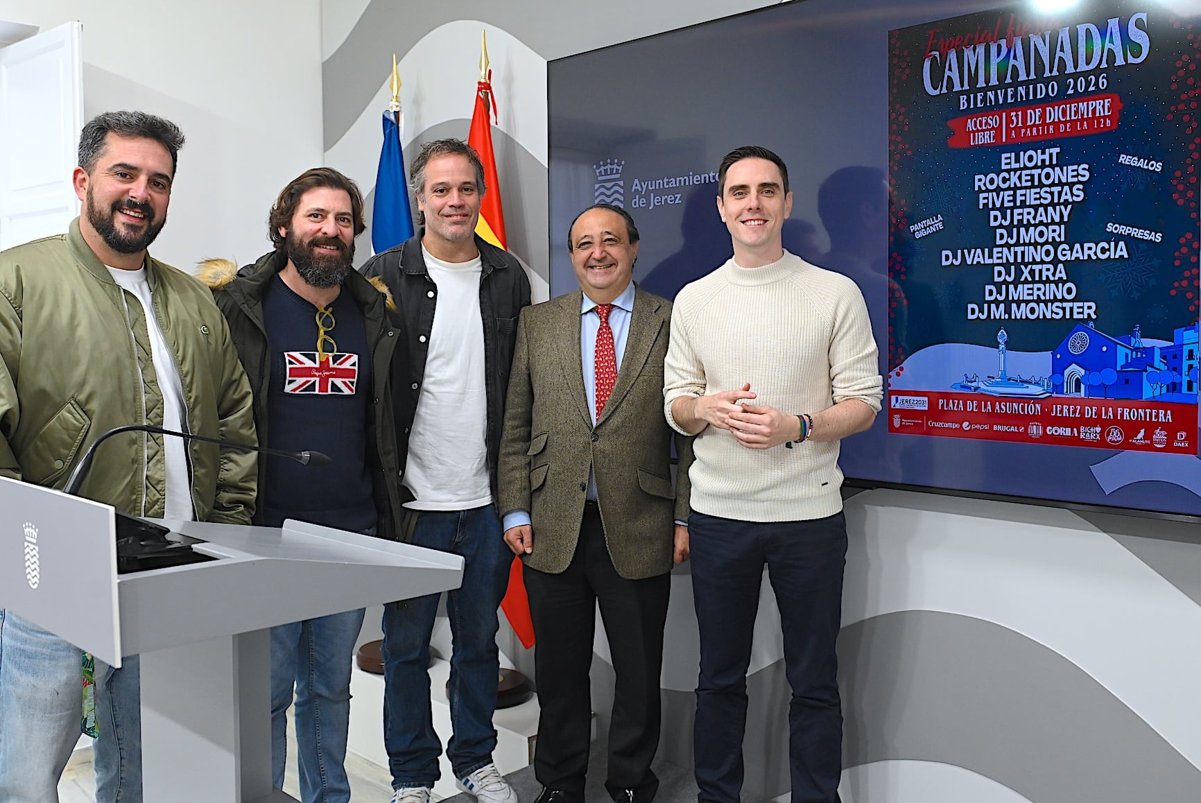 Presentación de la fiesta de las campanadas de Jerez