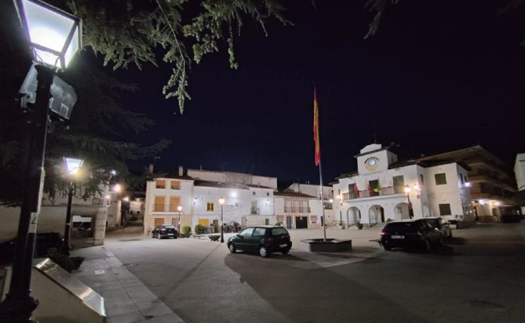 Plaza Mayor de Villar del Olmo.