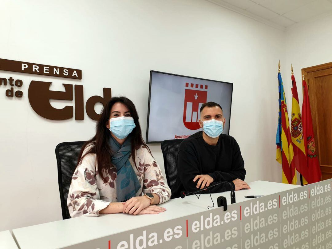 Concejales de Servicios Sociales y Vivienda de Elda