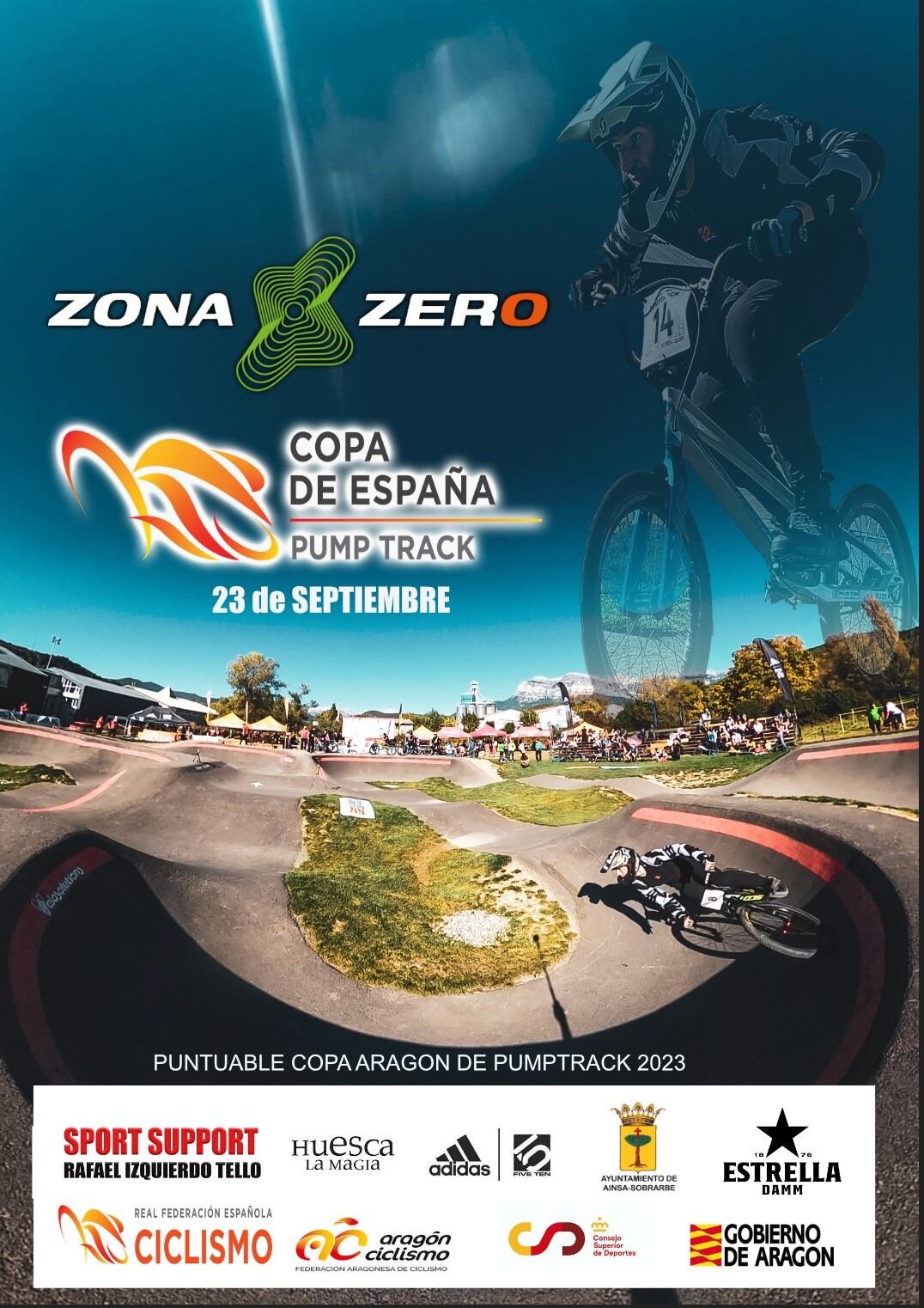 Copa de España de Pumptrack en Aínsa 2023