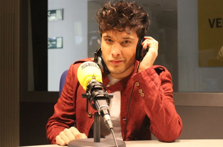 El artista, Blas Cantó, en &#039;Hoy por hoy&#039; con Gemma Nierga.