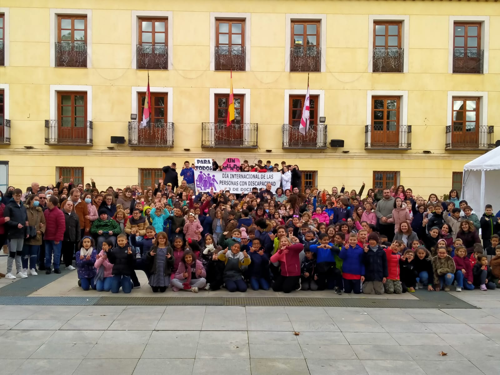 Acto con motivo del Día Internacional de las Personas con Discapacidad en Tarancón (Cuenca)