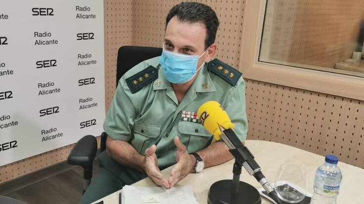 José Hernández Mosquera, coronel jefe de la Comandancia de la Guardia Civil de Alicante en Hoy por Hoy Alicante (11/10/2021)