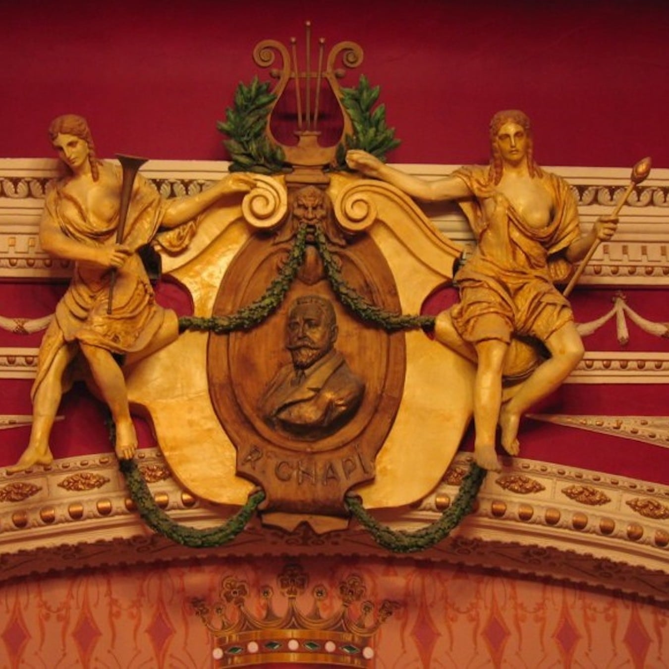 Interior del teatro Chapí