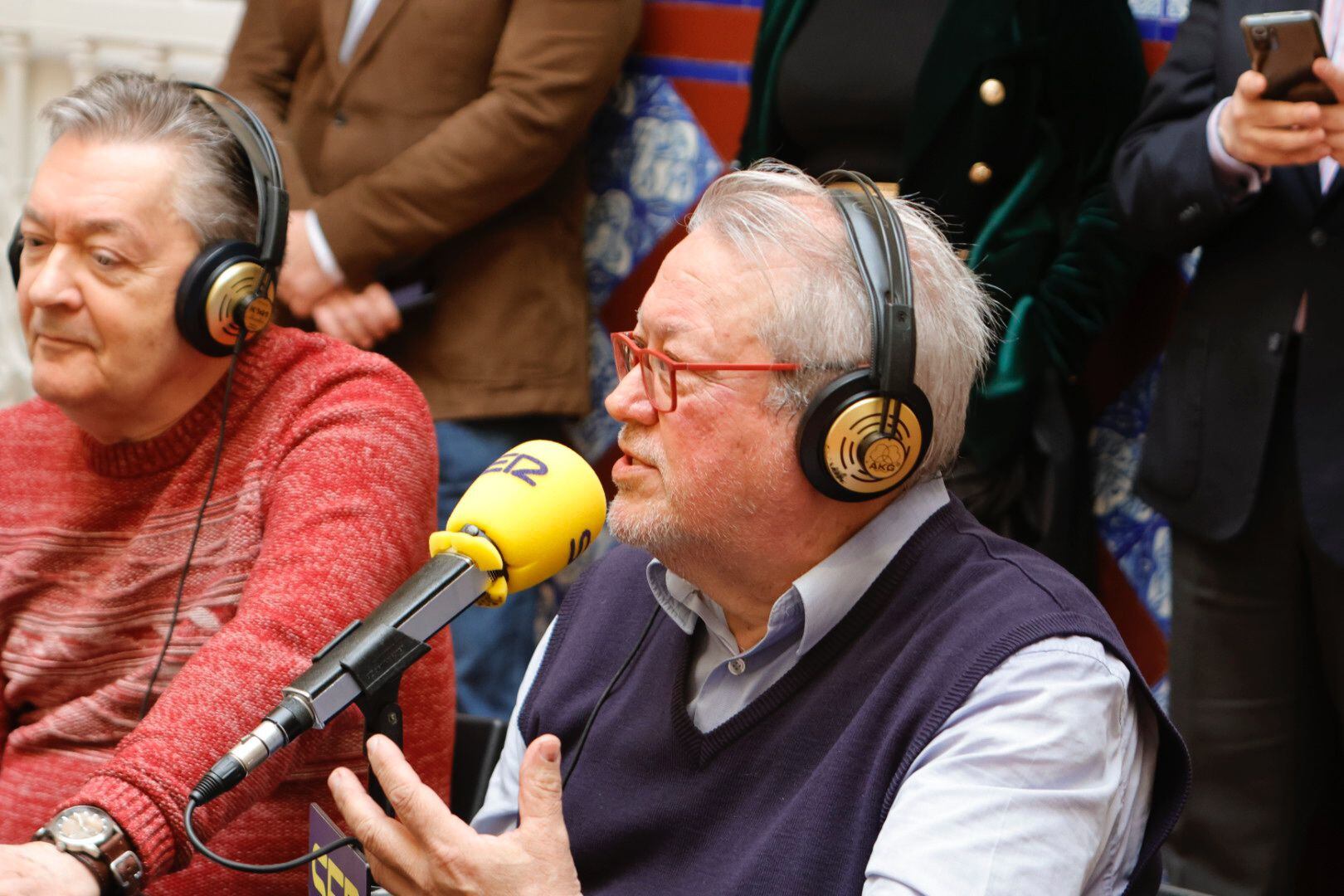 Javier Salvago y Javier Andino