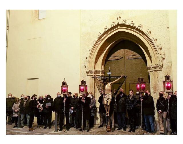 Vía Crucis Xàtiva (Foto. Cofradía de la Sangre)