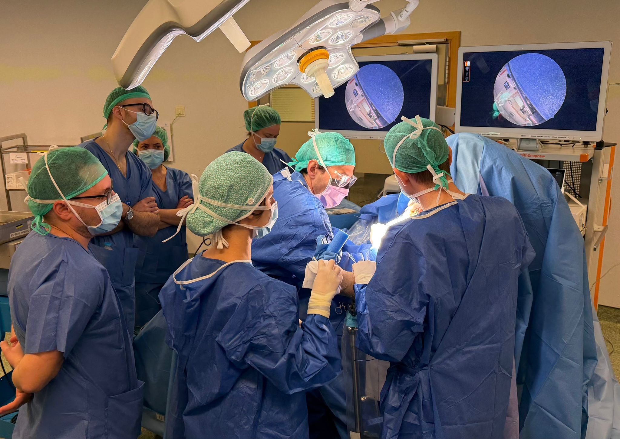 El Hospital Vithas Valencia 9 de Octubre ha celebrado el I Curso PIC: Programa de Inmersión Clínica en Cirugía de Manguito Rotador