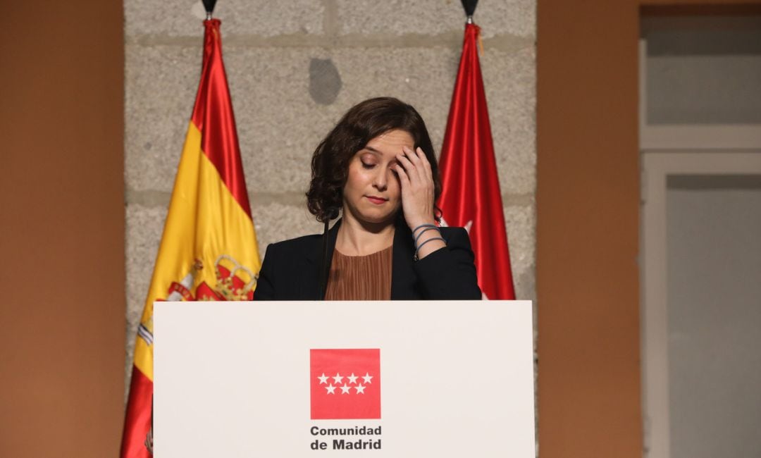 La presidenta de la Comunidad de Madrid, Isabel Díaz Ayuso.