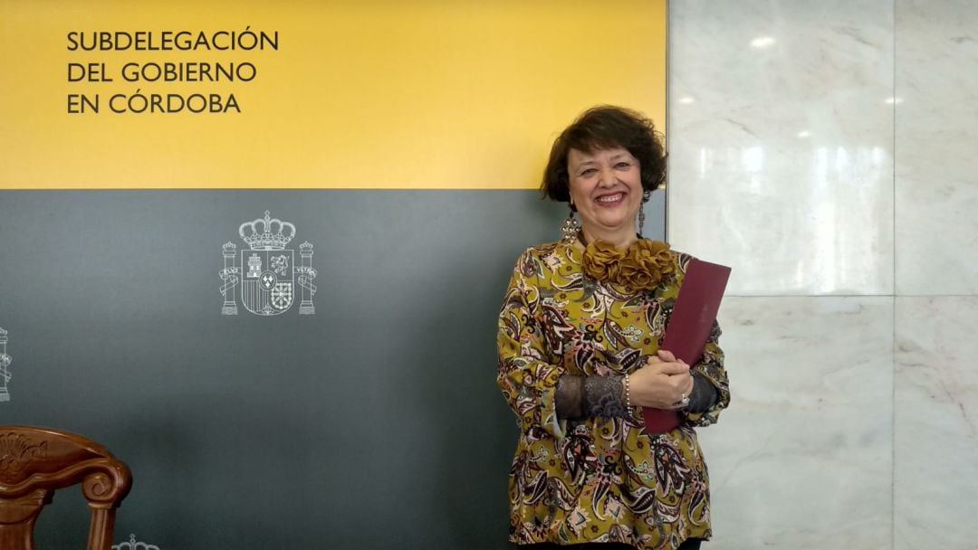 Rafaela Valenzuela, la subdelegada del Gobierno en Córdoba 