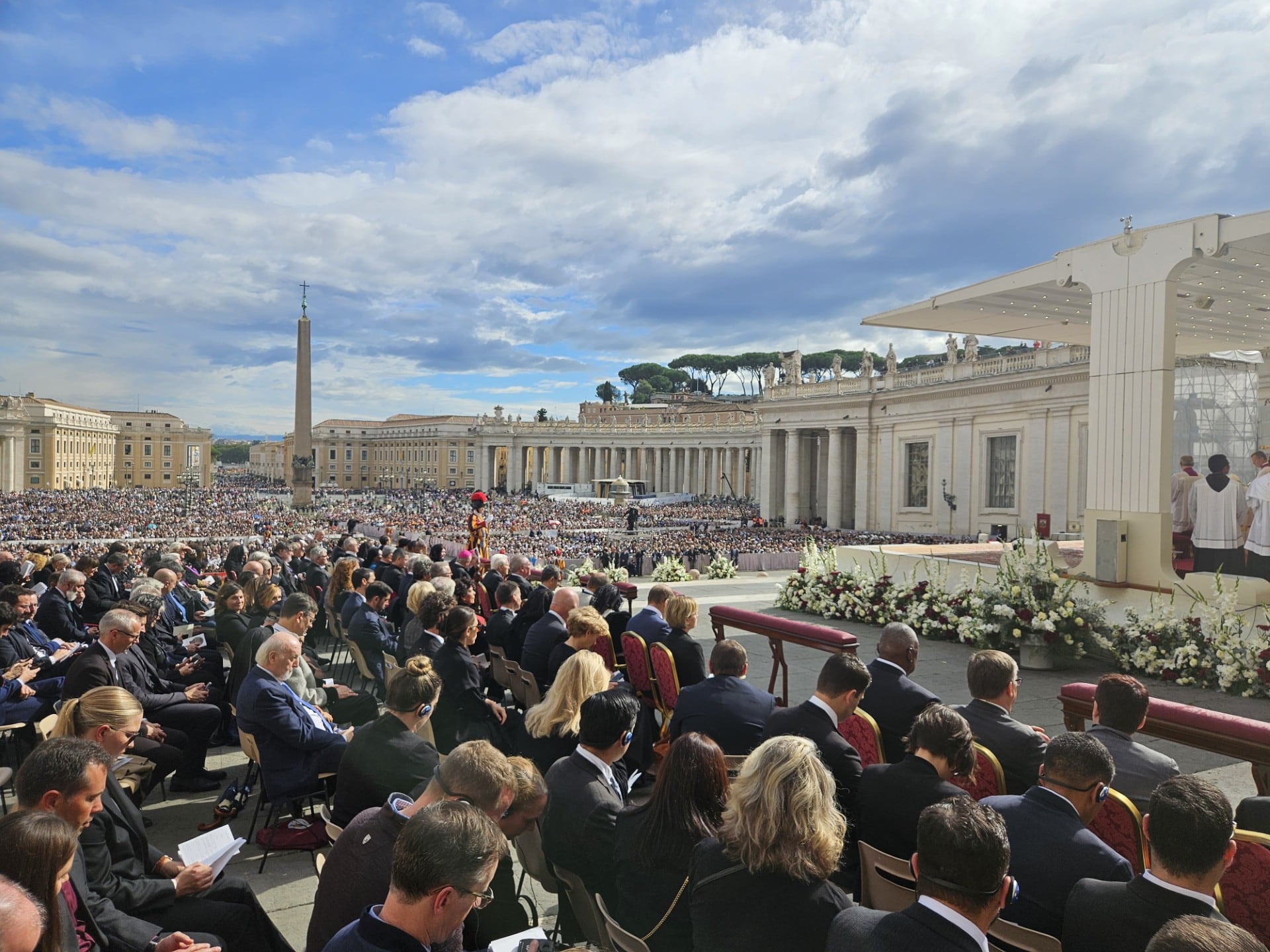 Panorámica de la Plaza del Vaticano