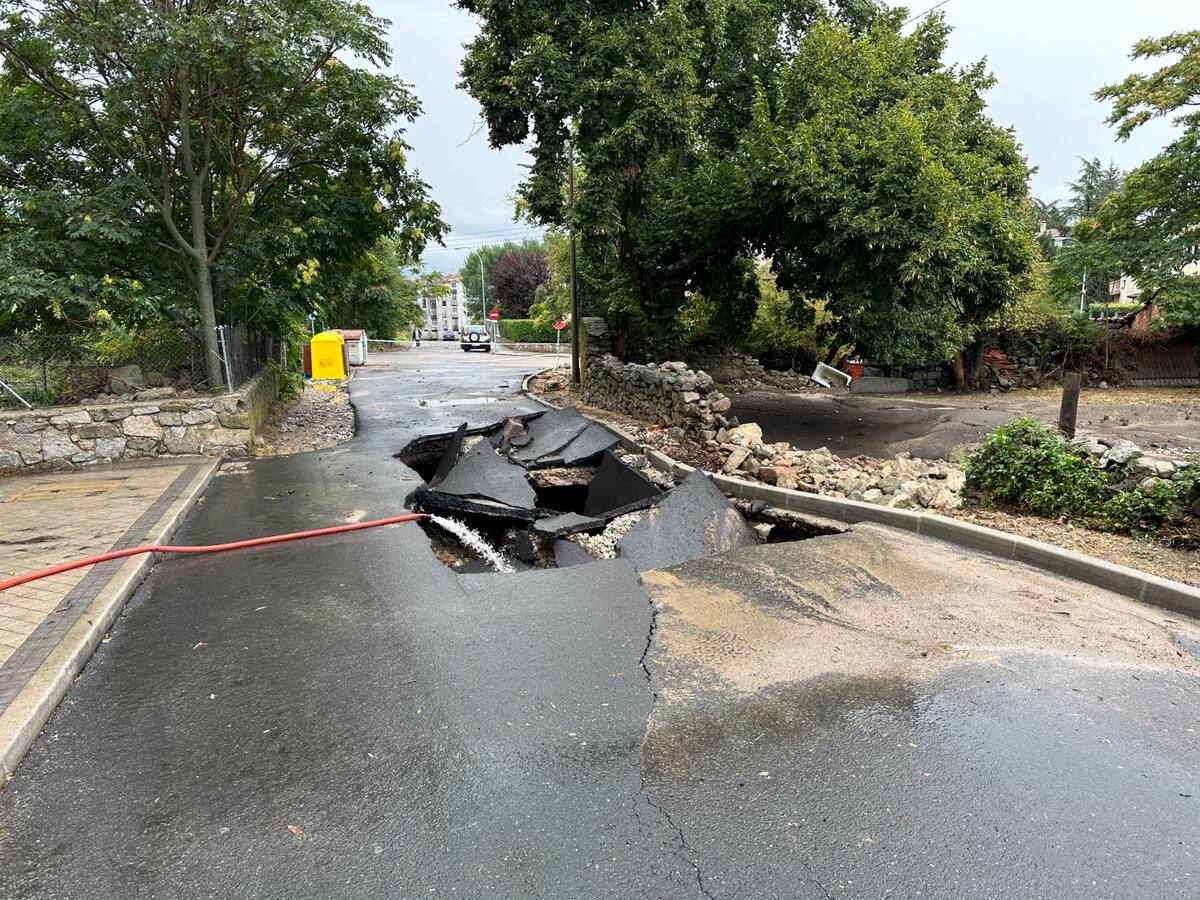 Javier Figuerredo, alcalde de El Espinar, nos habla de los daños causados por Dana en la localidad de El Espinar
