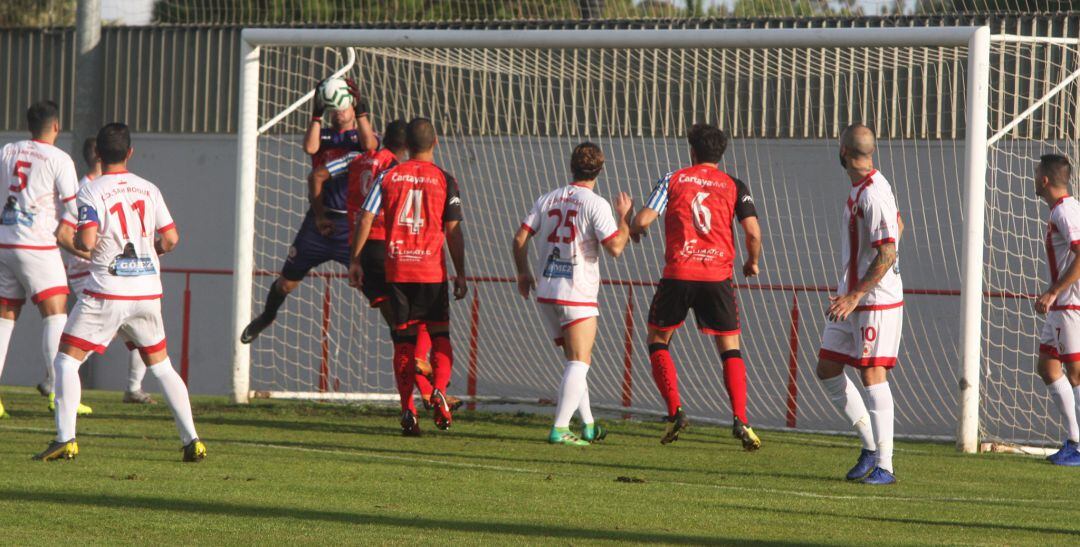 Un momento de un partido.