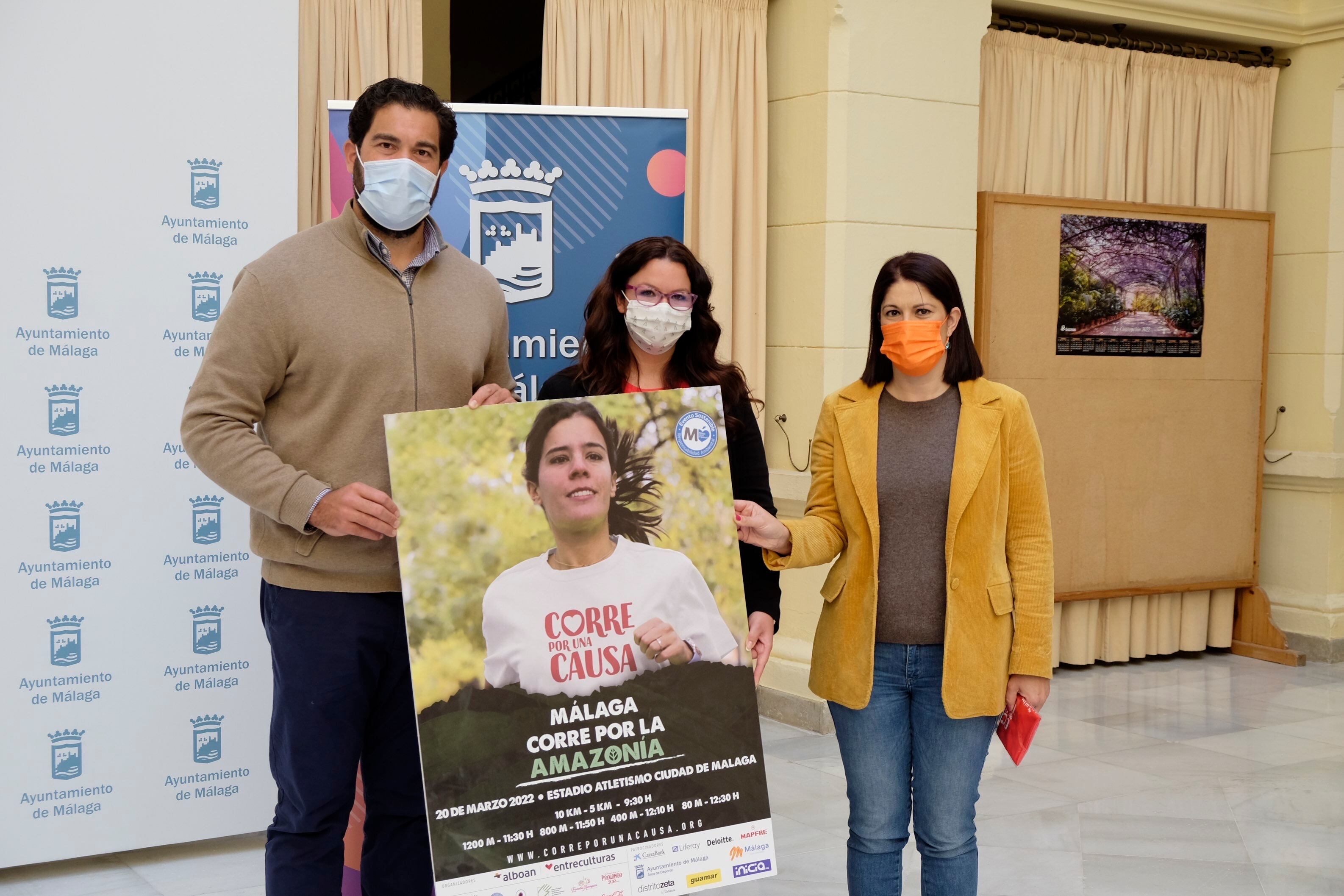 Imagen de la presentación de la carrera Corre por una causa