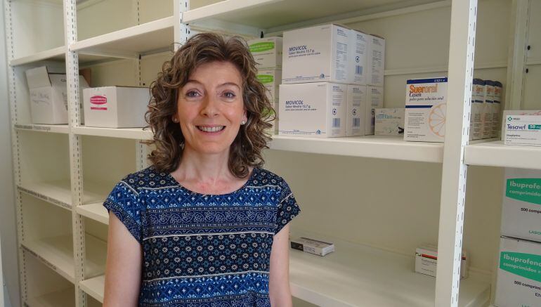 María Concepción Celaya, farmacéutica y promotora del proyecto