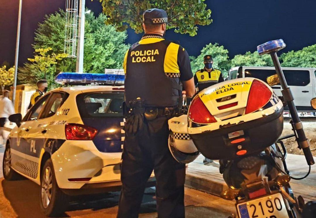 Controles de la Policía Local de Elda 