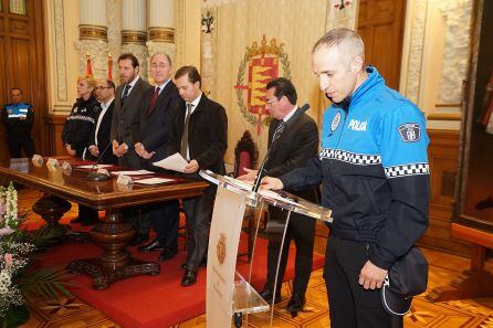 Acto de toma de posesión de los nuevos policías municipales