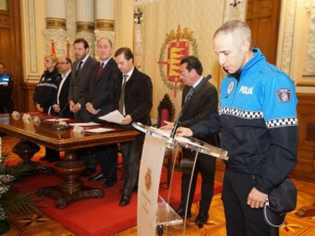 Acto de toma de posesión de los nuevos policías municipales