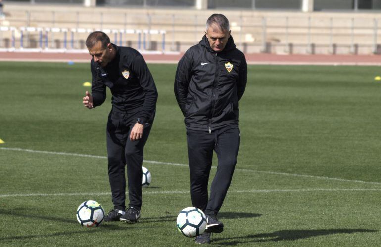 Lucas Alcaraz y Miguel Ángel Campos.